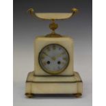 Late 19th Century French alabaster clock