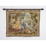 Late 20th Century Franklin Mint tapestry