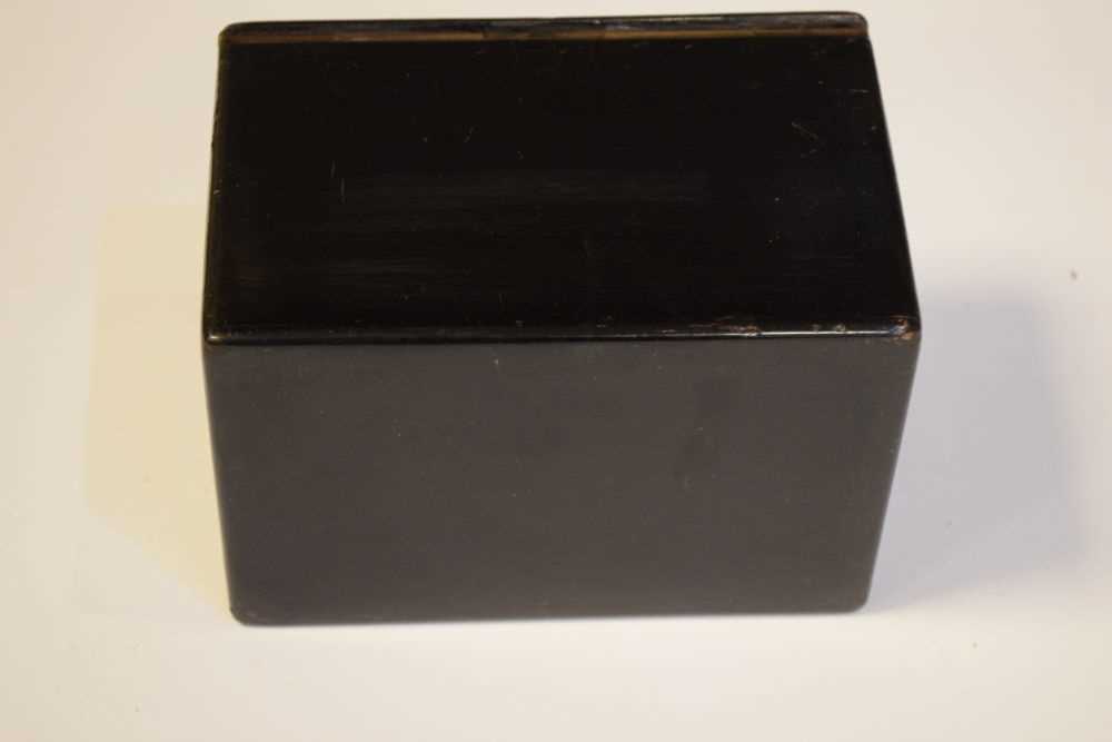 Russian lacquer tea caddy - Image 6 of 6