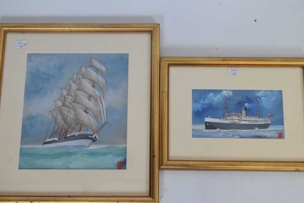 Major C.J. Addison - Two watercolours - Bild 11 aus 11