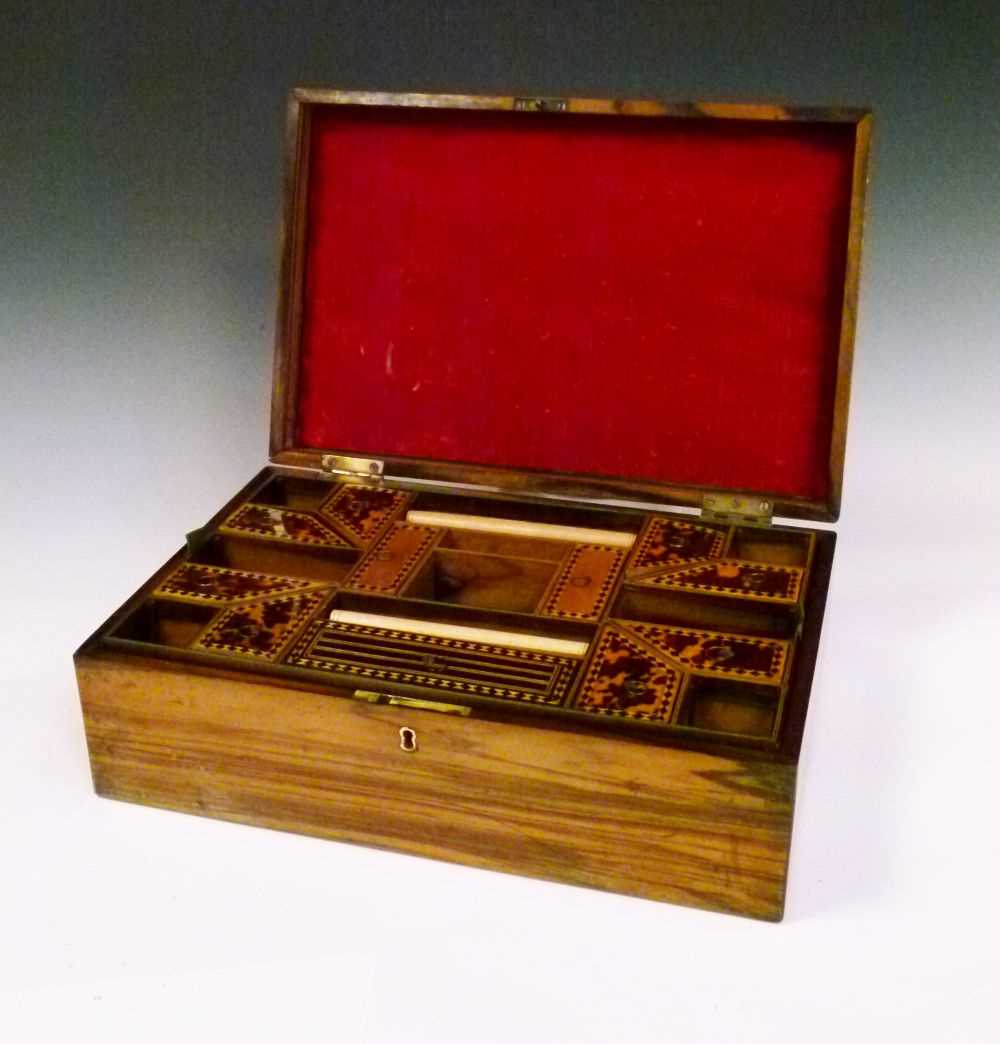 Indian coromandel wood work box