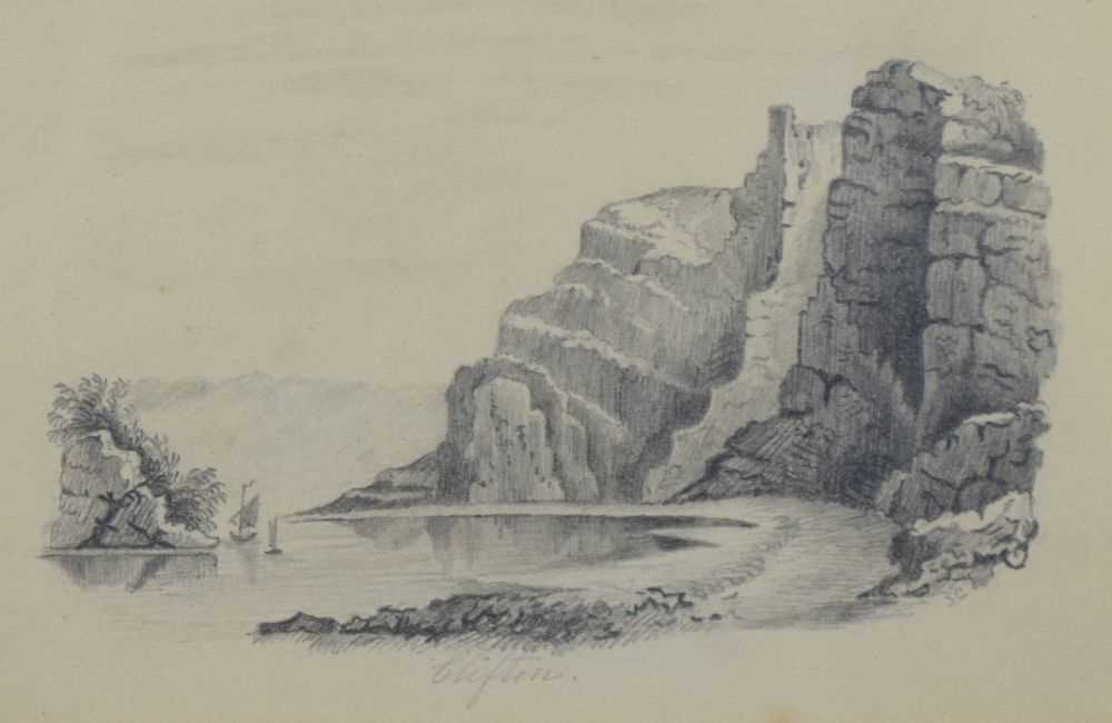 Two 19th Century watercolour studies - Bild 3 aus 10