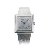 Roy C King mechanical silver bangle watch