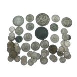 Quantity of silver and other coinage