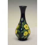 Moorcroft vase designed by Sally Tuffin