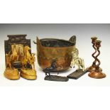 Assorted metalwork and collectables