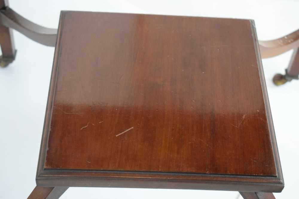 Edwardian mahogany envelope table - Bild 8 aus 8