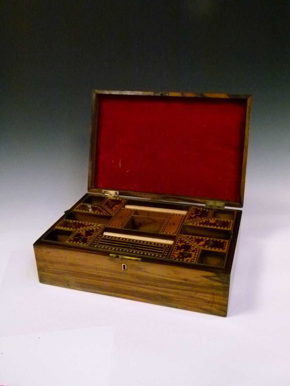 Indian coromandel wood work box - Bild 8 aus 8