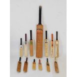 Quantity of signed cricket bats
