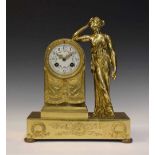 Early 20th Century brass mantel clock
