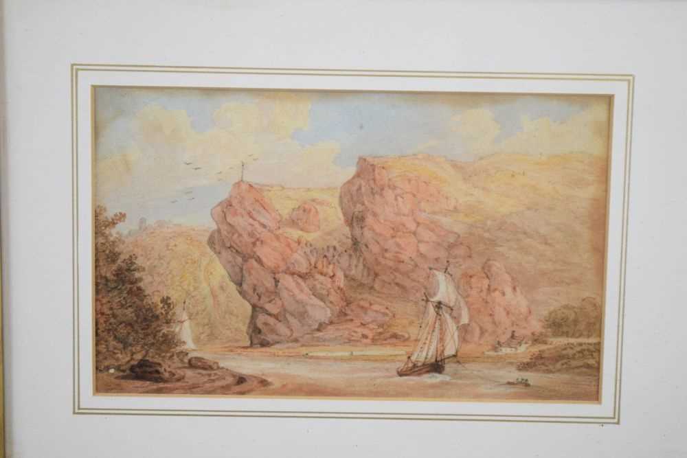 Two 19th Century watercolour studies - Bild 9 aus 10