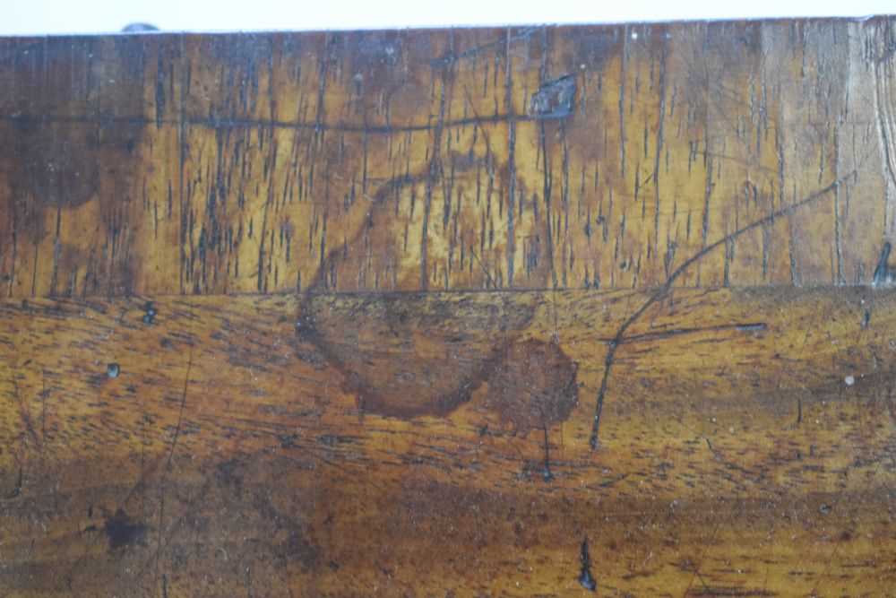 George IV mahogany fold-over card table - Bild 13 aus 14