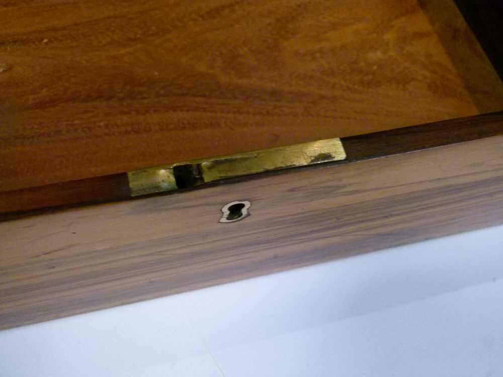 Indian coromandel wood work box - Bild 7 aus 8