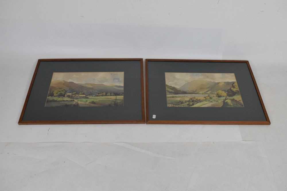 Kenneth Stephen Broad (exh.1911-35) - Two watercolours - Lakeland landscapes - Bild 2 aus 11