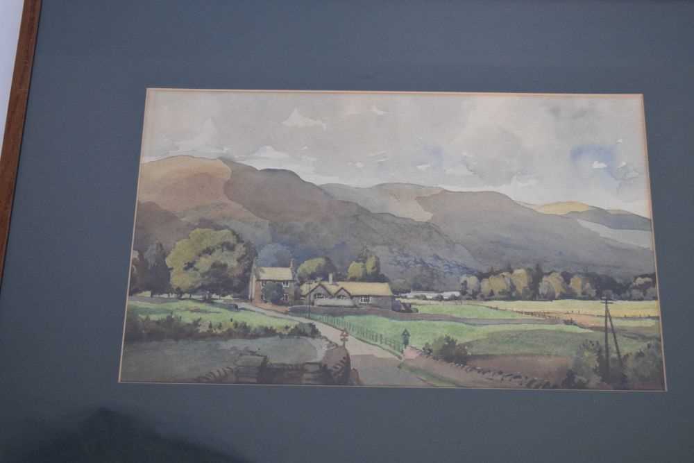 Kenneth Stephen Broad (exh.1911-35) - Two watercolours - Lakeland landscapes - Bild 10 aus 11