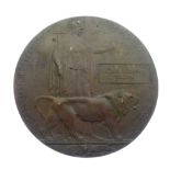 First World War Battle of Paschendaele Memorial plaque