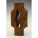 Brian Willsher (1930-2010) - Carved teak sculpture