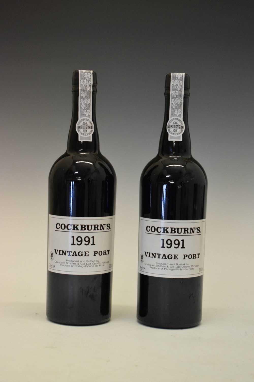 Two bottles of Cockburn's Vintage Port, 1991 - Image 6 of 6