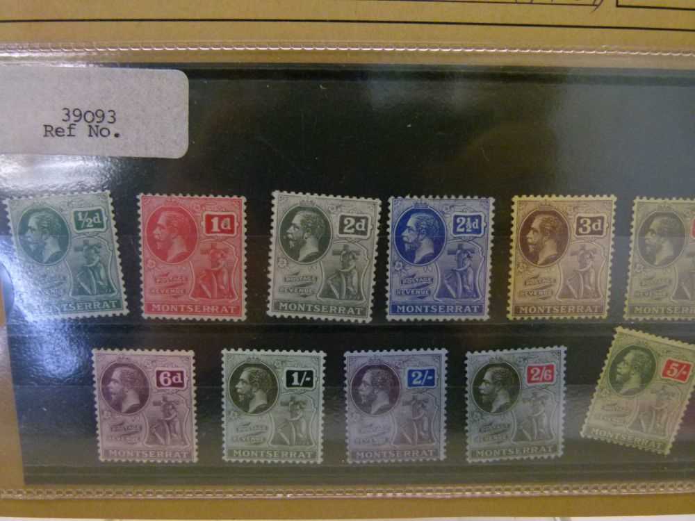 Montserrat - 1884-1885 2½d stamp, 1916-23 mint set and 1932 Tercentenary mint set - Image 4 of 10