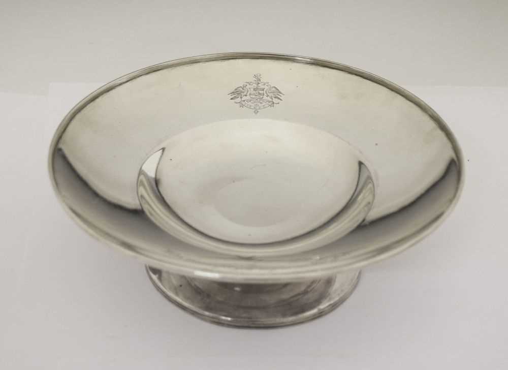 Indian sterling silver comport, presented by Maharajah of Jodhpur - Image 9 of 9