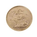 Queen Victoria Sydney Mint gold sovereign, 1900
