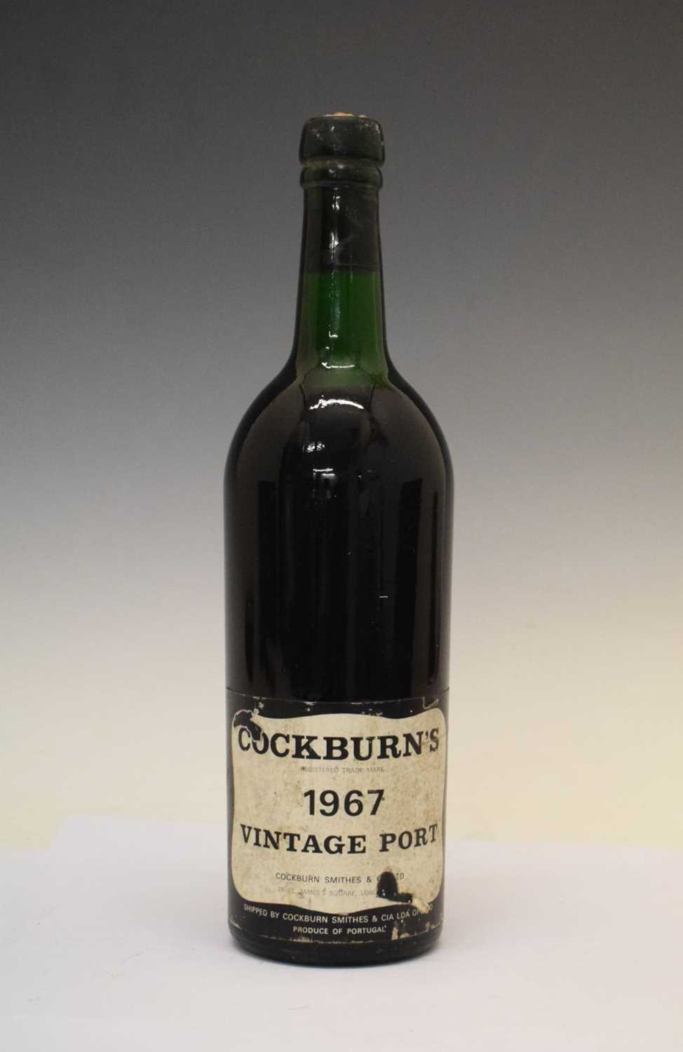 Bottle of Cockburn's Vintage Port, 1967