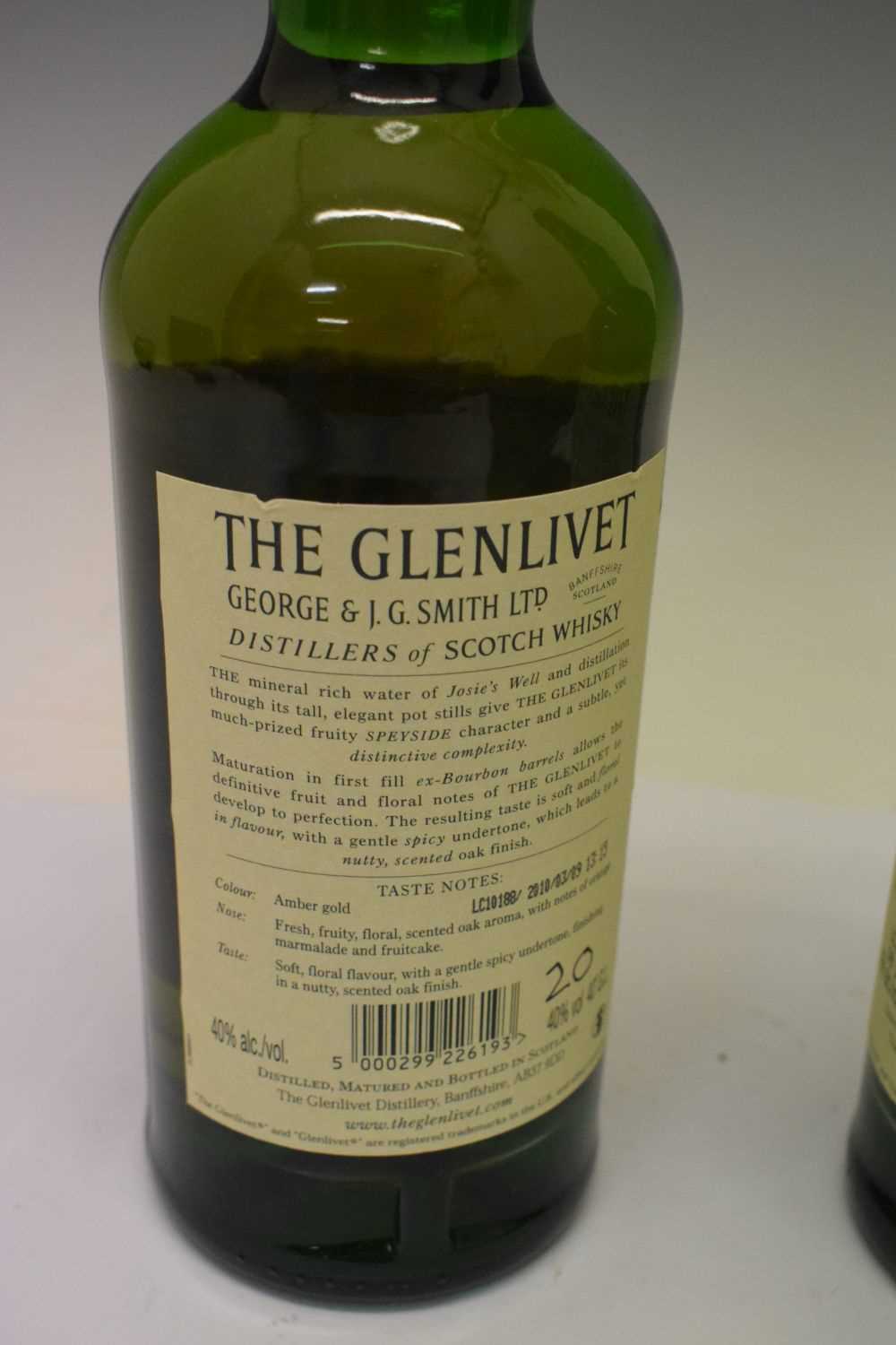 Two 1 litre bottles of The Glenlivet 'First Fill' 12 year Speyside Single Malt Scotch Whisky - Image 5 of 6