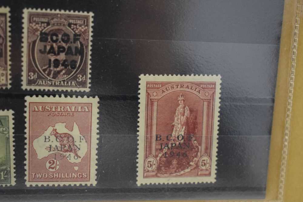 Australia - B.C.O.F. Japan 1946 overprint ½d to 5/- postage stamp set - Image 4 of 6