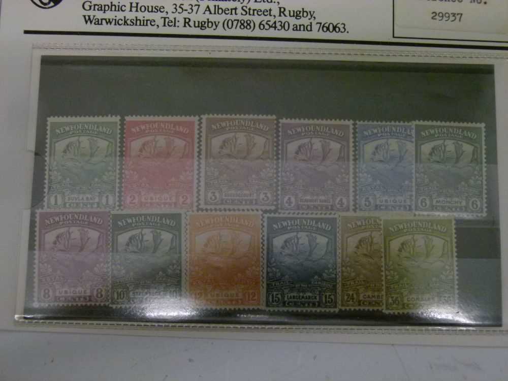 Newfoundland - 1911-16 1 cent to 15 cent and 1919 Caribou 1 cent to 36 cent mint postage stamp set - Image 7 of 8