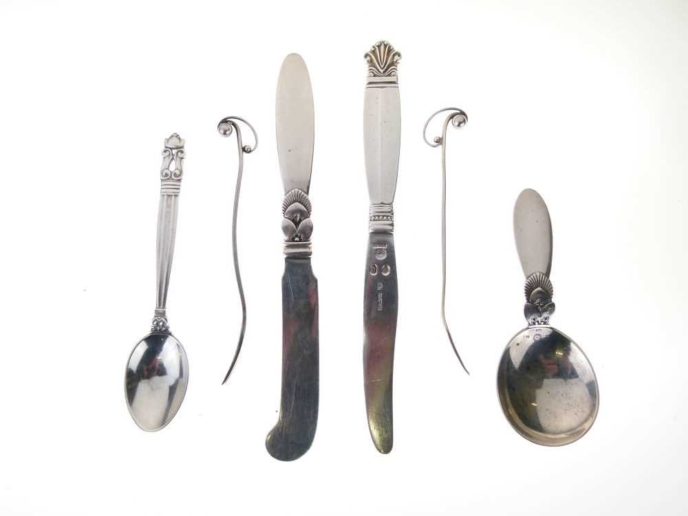 Georg Jensen – Six flatware pieces - Image 7 of 7