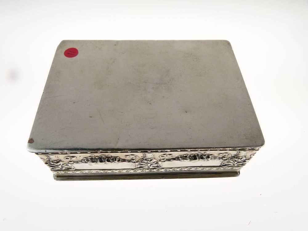 Two Continental white metal boxes - Image 11 of 11