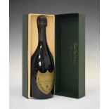 Bottle of Moet et Chandon Dom Perignon vintage champagne, 1990