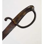 Waterloo period French infantryman's sidearm
