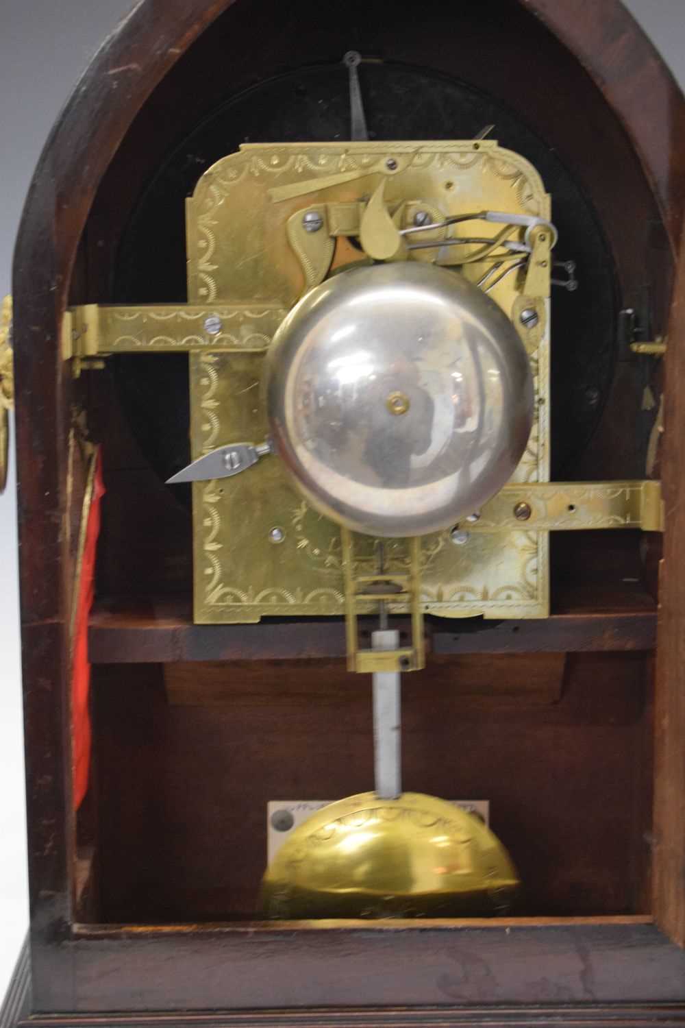 Bracket clock, John Walker, London - Image 3 of 7