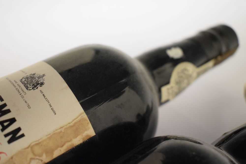 Two bottles of Sandeman Vintage Port, 1966 - Image 7 of 8