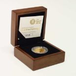 Elizabeth II gold sovereign 2008