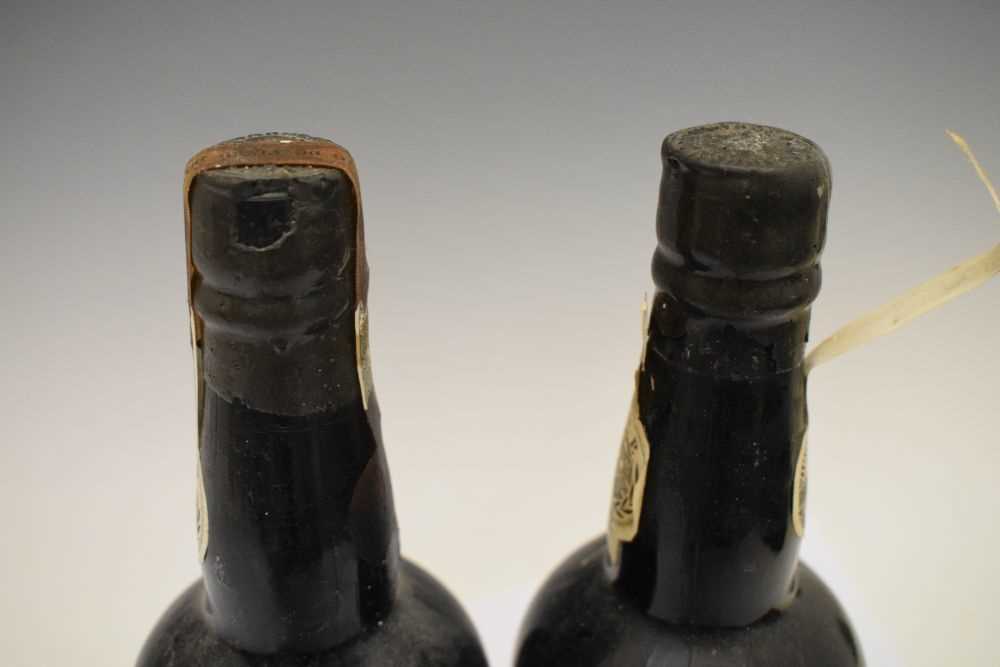 Two bottles of Sandeman Vintage Port, 1966 - Image 4 of 8