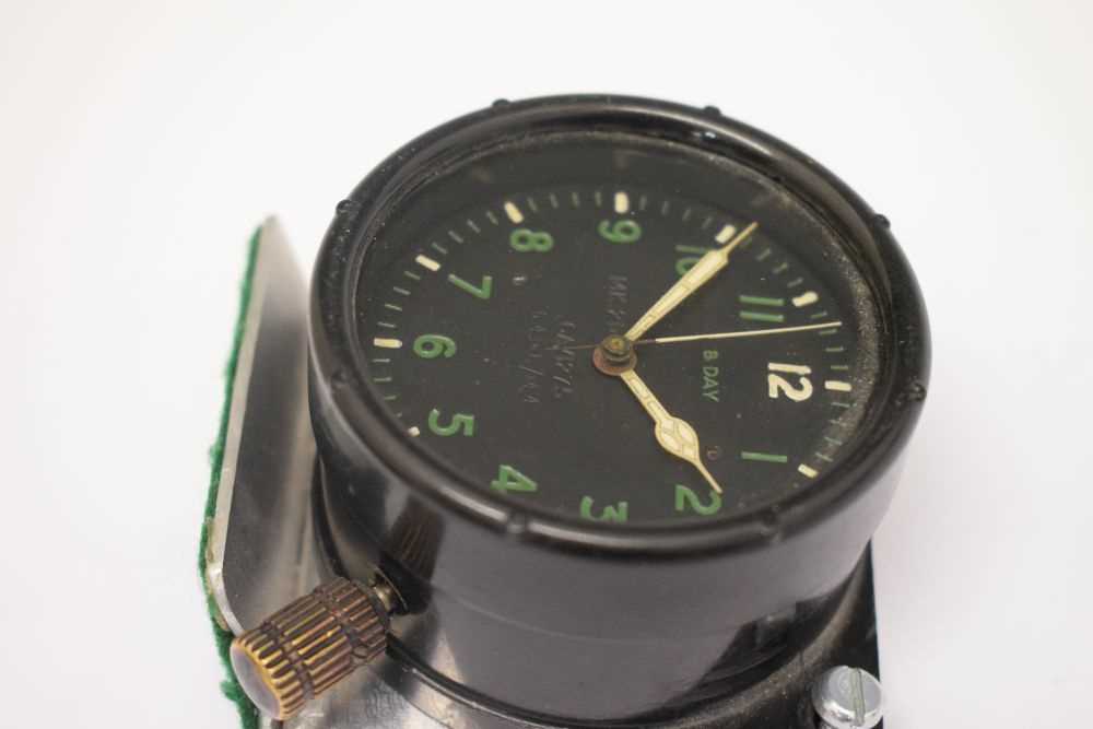 World War II R.A.F. MK2D 8 day Bakelite cased cockpit clock - Image 2 of 7