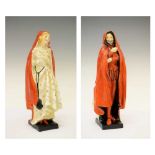 Rare double-sided Royal Doulton figure 'Mephistopheles and Marguerite' HN755