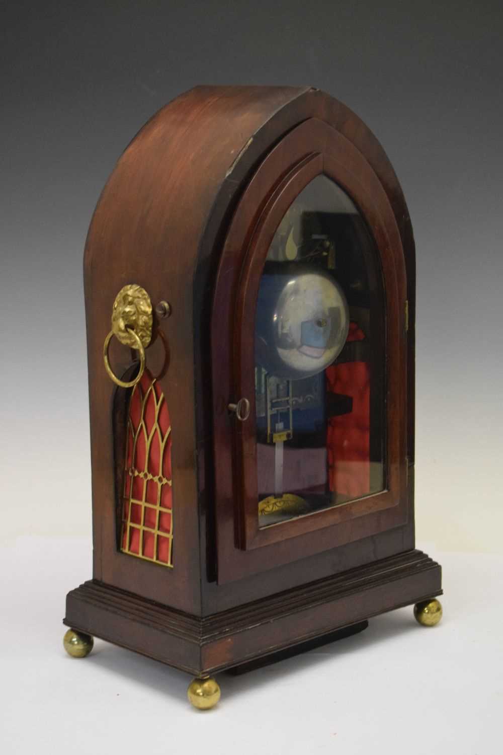 Bracket clock, John Walker, London - Image 2 of 7