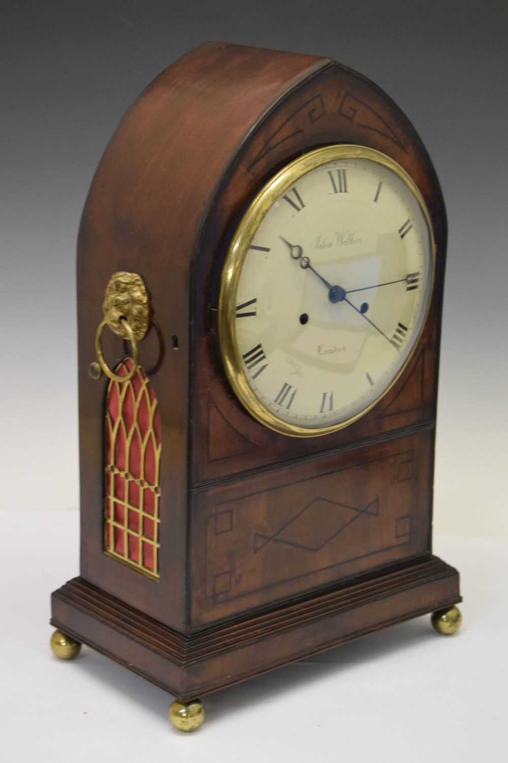 Bracket clock, John Walker, London
