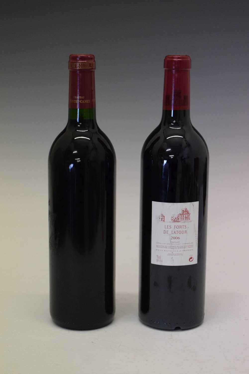 Bottle of Chateau Latour 'Les Forts de Latour' 2006 and a bottle of Chateau Pontet-Canet 2003 - Image 2 of 8