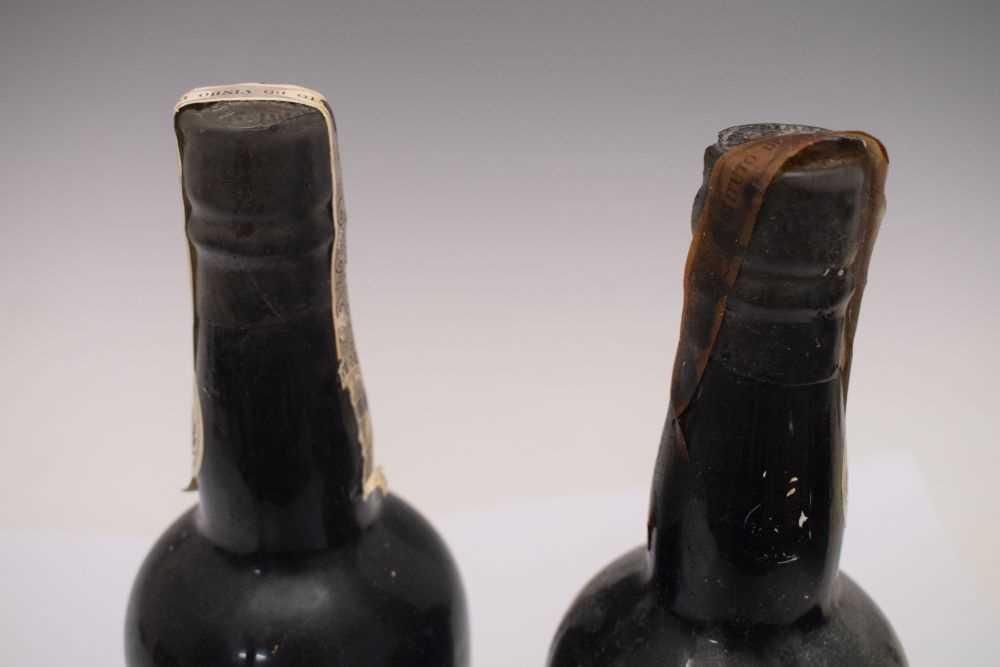 Two bottles of Sandeman Vintage Port, 1966 - Image 5 of 9