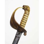 Royal Naval officer's sword