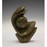 J. Ruwo (Zimbabwe, 20th Century) Modernist sculpture