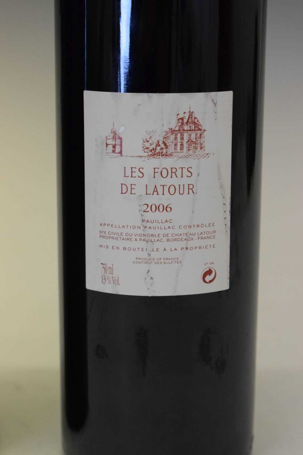 Bottle of Chateau Latour 'Les Forts de Latour' 2006 and a bottle of Chateau Pontet-Canet 2003 - Image 3 of 8