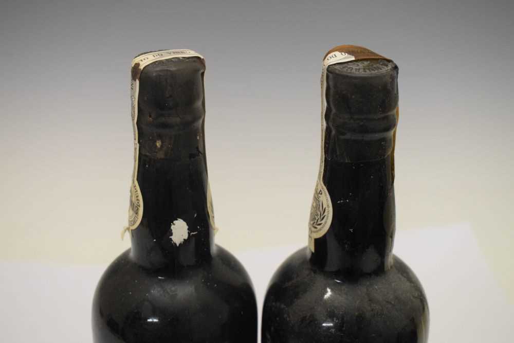 Two bottles of Sandeman Vintage Port, 1966 - Image 6 of 9
