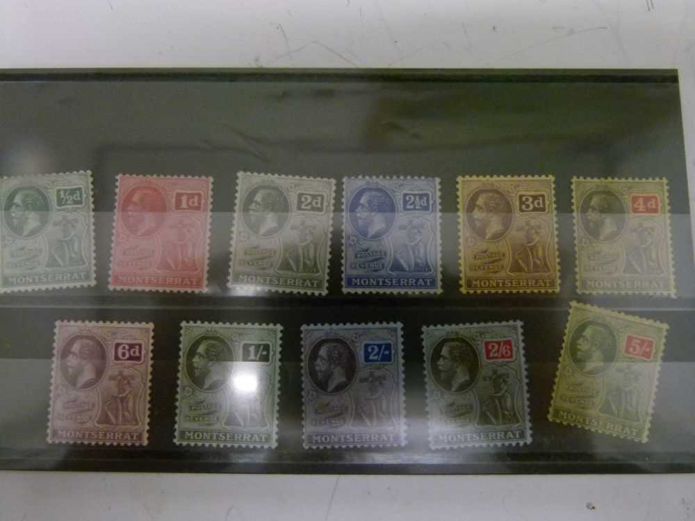Montserrat - 1884-1885 2½d stamp, 1916-23 mint set and 1932 Tercentenary mint set - Image 7 of 10