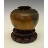 Japanese bronze jar