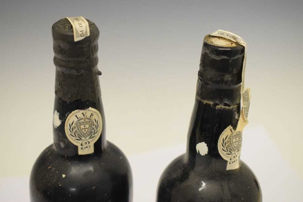 Two bottles of Sandeman Vintage Port, 1966 - Image 4 of 8